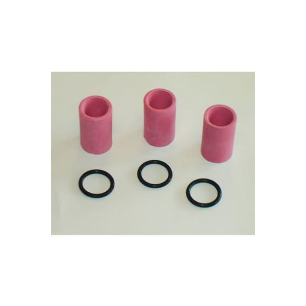 S And H Industries Allsource 41911 6Mm Ceramic Nozzle Kit / 3 Nozzles & Orings 41911 - main